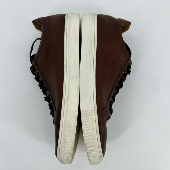 Thursday Boot Company Premier Low Top Sneaker Mens 9.5 Chocolate Brown Leather - Picture 6 of 10